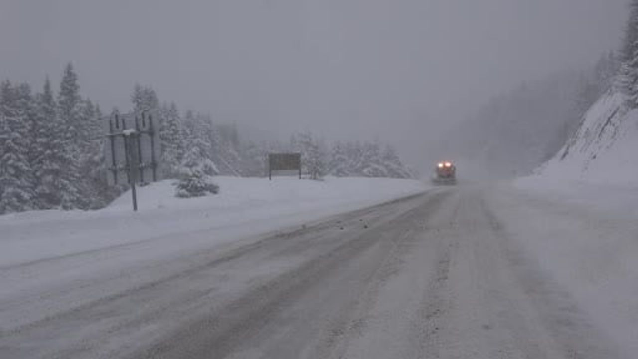 Kastamonu'da 167 Köy Yolu Ulaşıma Kapandı