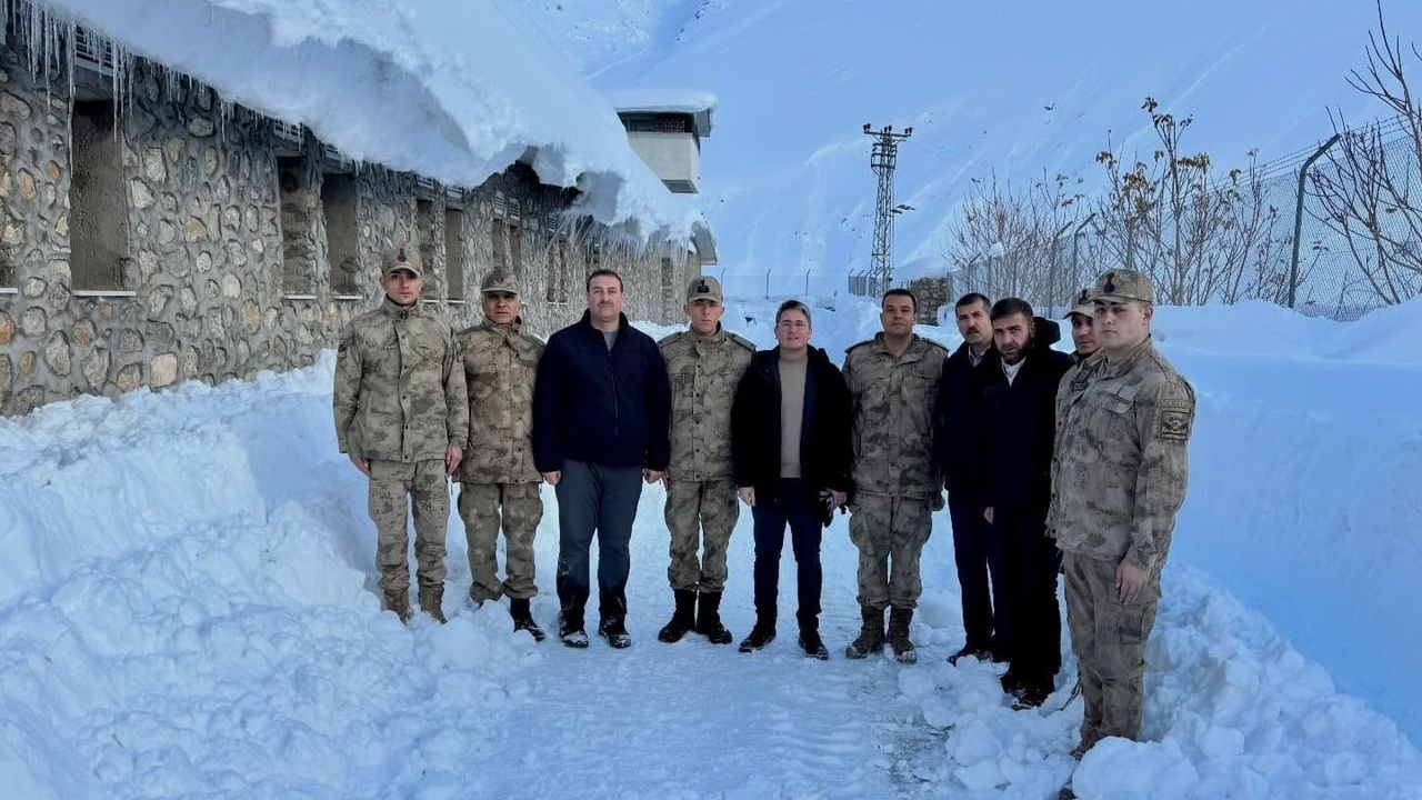 Kaymakam Emirhan Arıkan’dan Başbağlar Karakolu’na Ziyaret