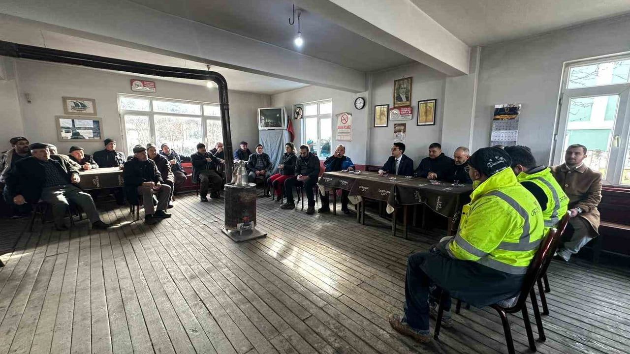 Kaymakam Kara Sarıdayı Köyü’nde Vatandaşlarla Buluştu