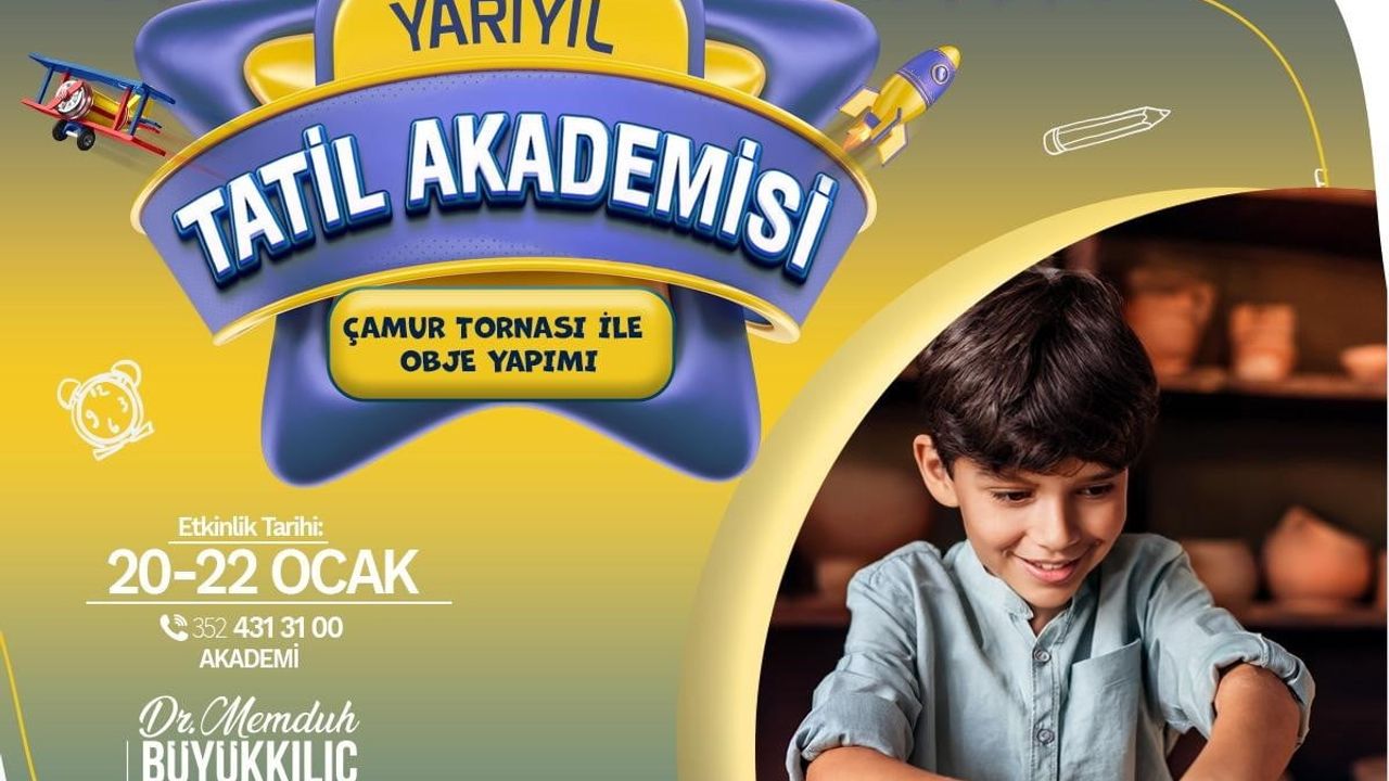 KAYMEK Yarıyıl Tatil Akademisi kayıtları sürüyor — Kayseri'de ücretsiz etkinlikler