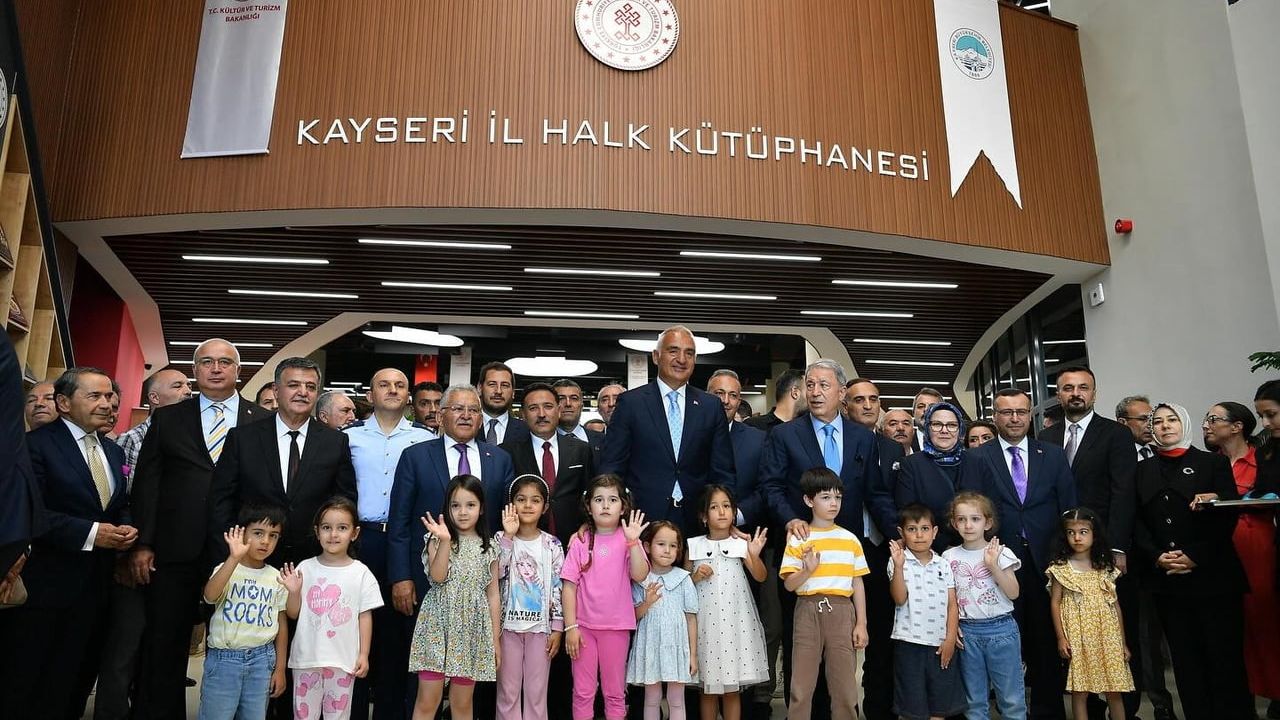 Kayseri Büyükşehir Kütüphaneleri 2025'te Neredeyse 2 Milyon Ziyaretçi Ağırladı