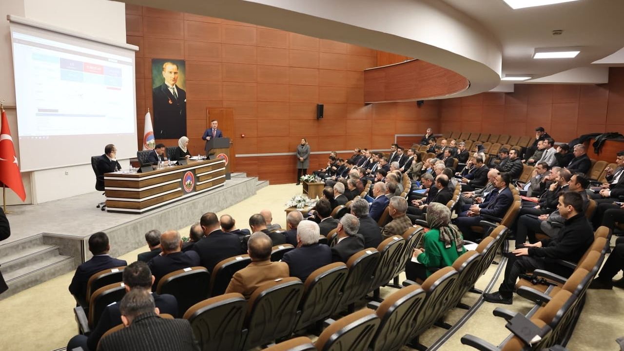 Kayseri'de 2026 İlk İl Koordinasyon Kurulu Toplantısı Vali Gökmen Çiçek Başkanlığında