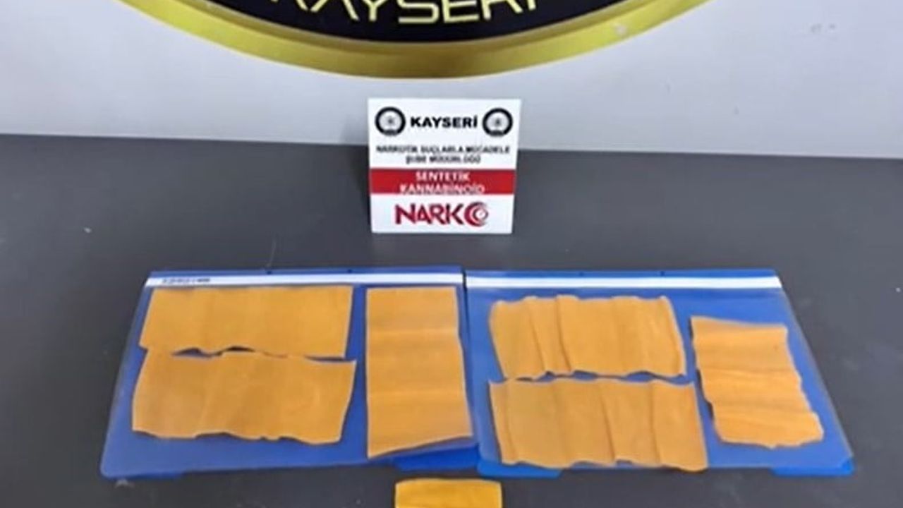 Kayseri'de Beze Emdirilmiş Uyuşturucu Ele Geçirildi: 4 Gözaltı