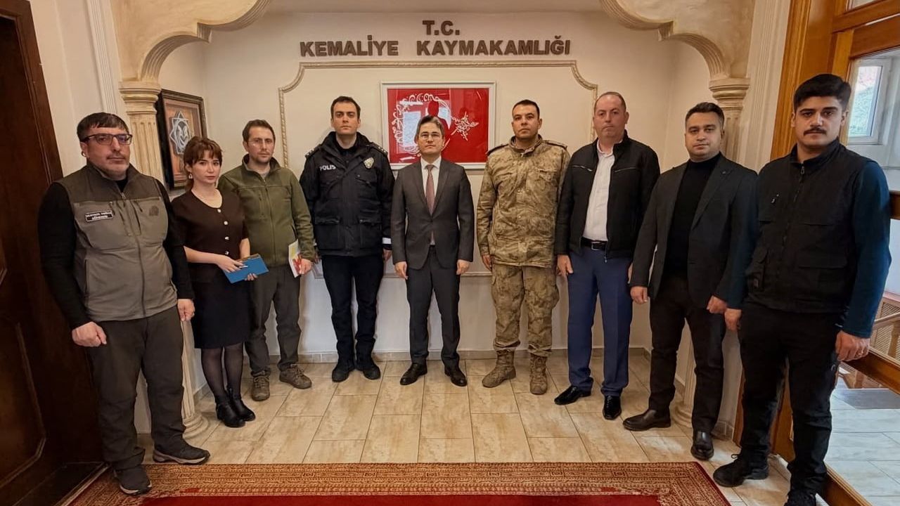 Kemaliye’de İlçe Av Komisyonu Toplantısı: Av ve Yaban Hayatı Koruma