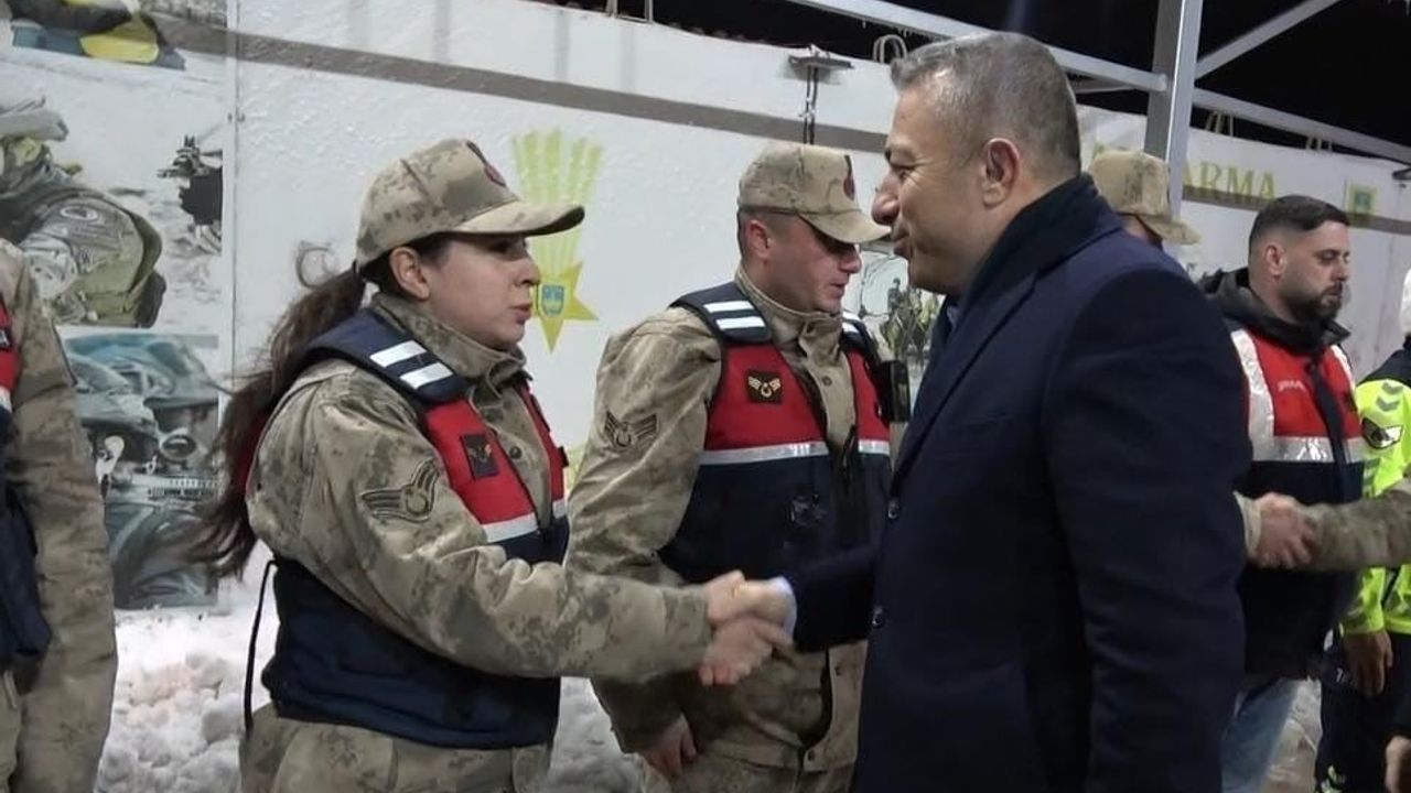 Kilis Valisi Tahir Şahin'den Yeni Yıl Denetimi