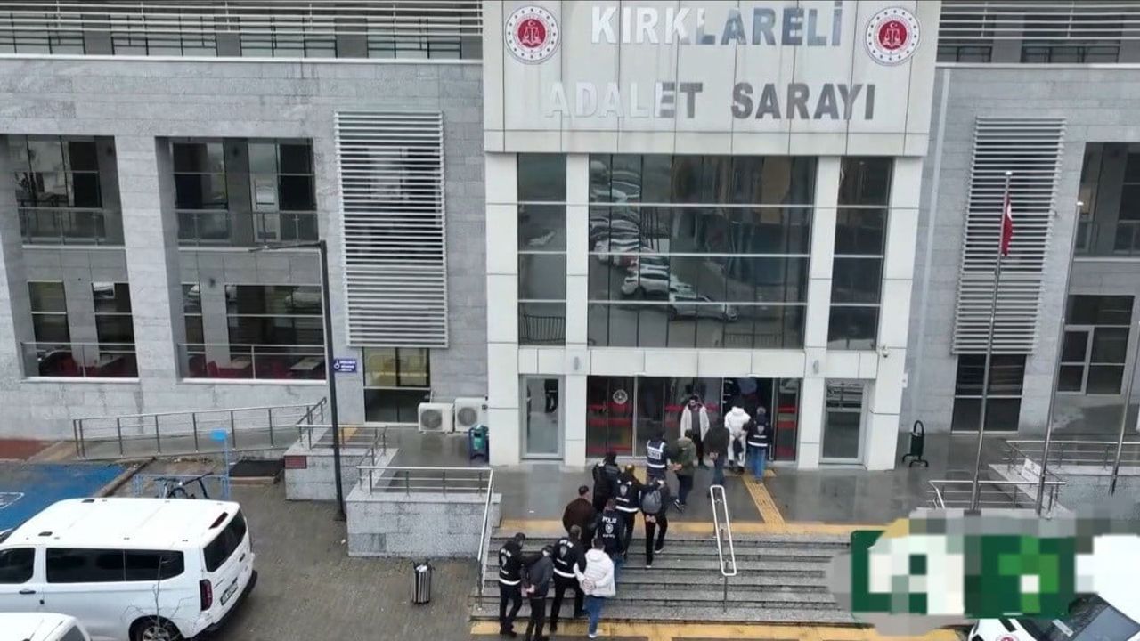 Kırklareli’de 2 Milyon TL’lik Dolandırıcılık Operasyonu: 10 Şüpheli Yakalandı