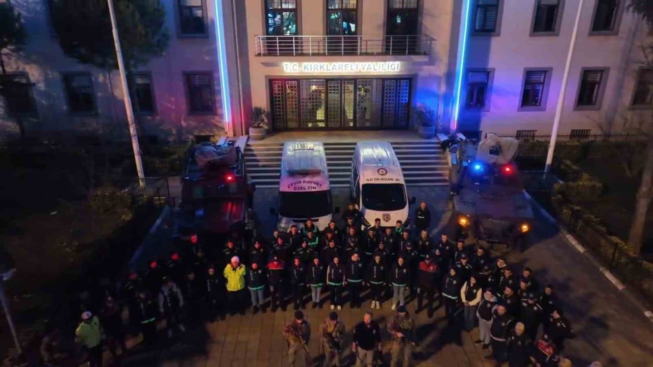 Kırklareli'de Yılbaşı Gecesi Geniş Çaplı Polis Denetimi