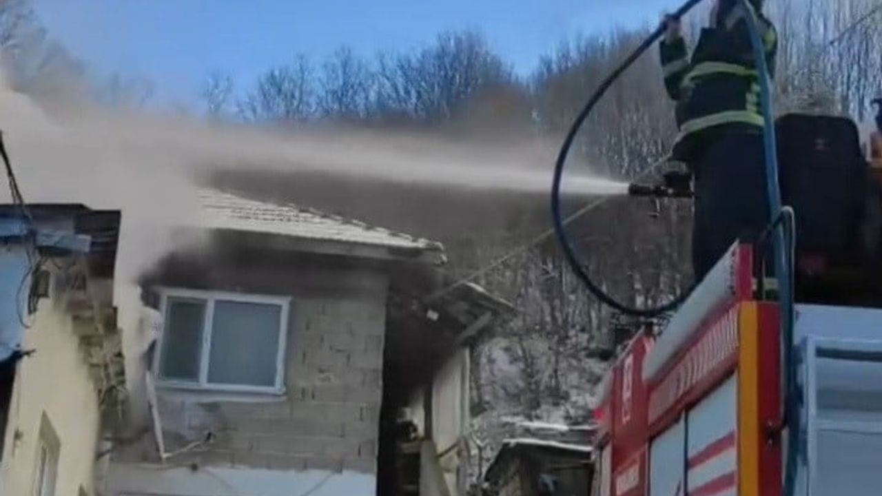 Kırklareli Dereköy'de Yangın: 2 Ev Kullanılamaz Hale Geldi