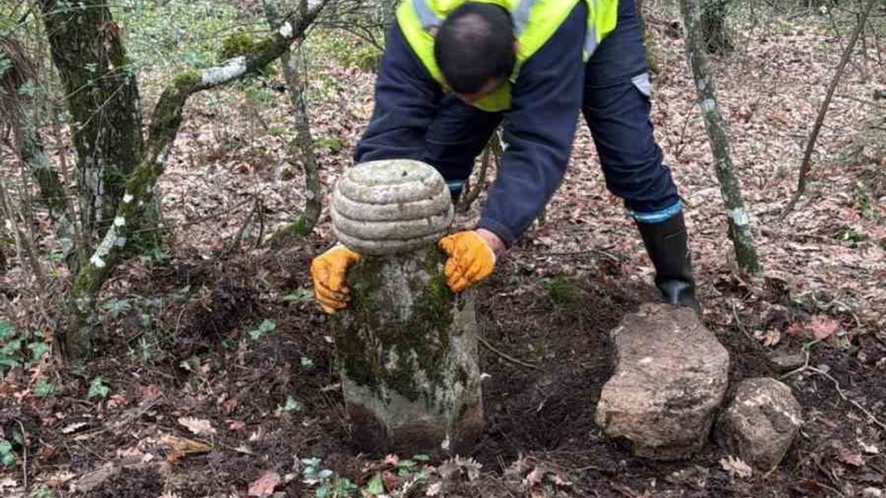 Kocaeli'de Asırlık Osmanlı Mezarları Yeniden Gün Yüzüne Çıktı