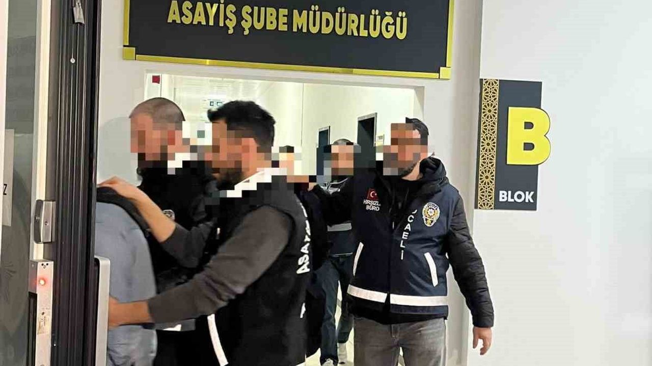 Kocaeli'de Doktor ve İş İnsanına Silahlı Saldırı Planı: 6 Gözaltı, 2 Tutuklama