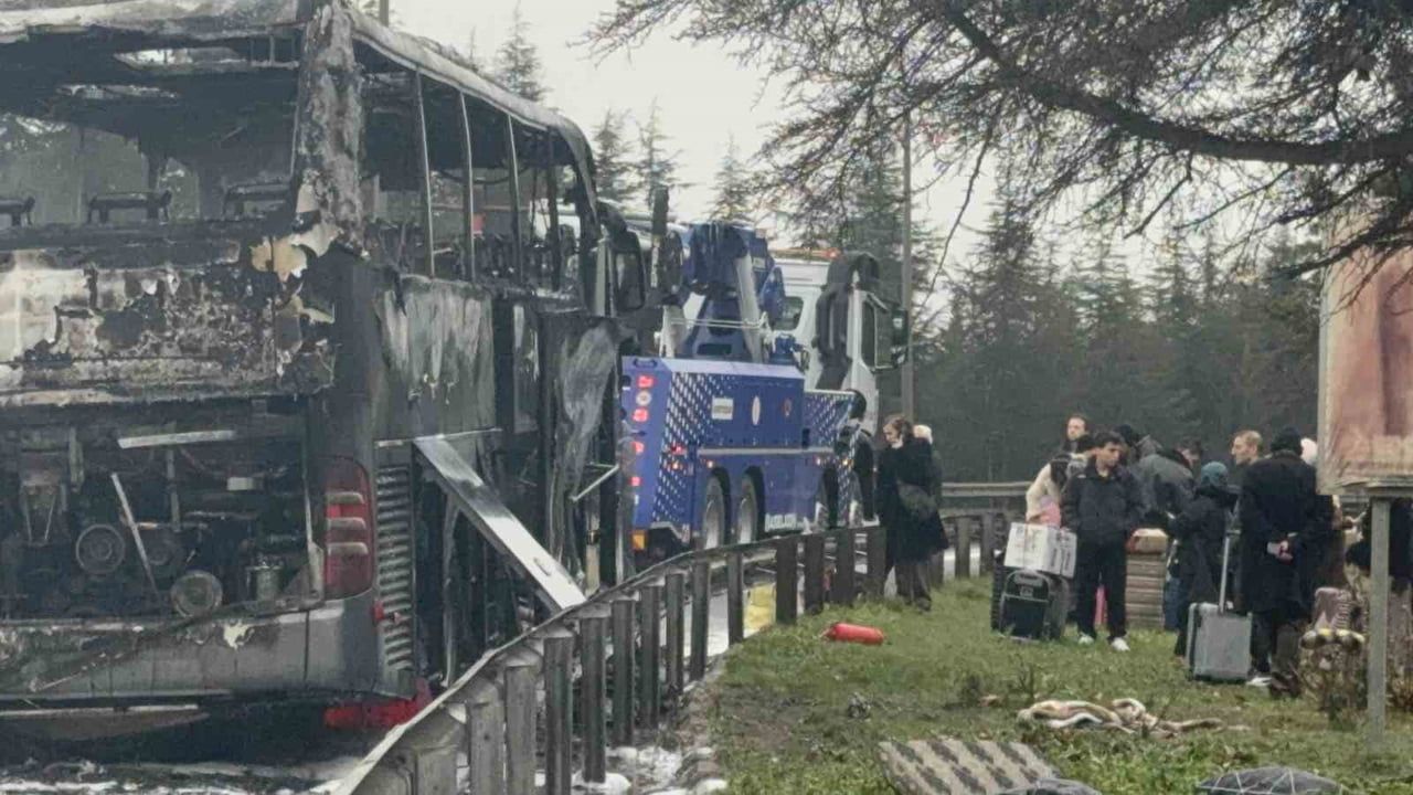 Kocaeli'de Otobüs Yangını: Facia Son Anda Önlendi