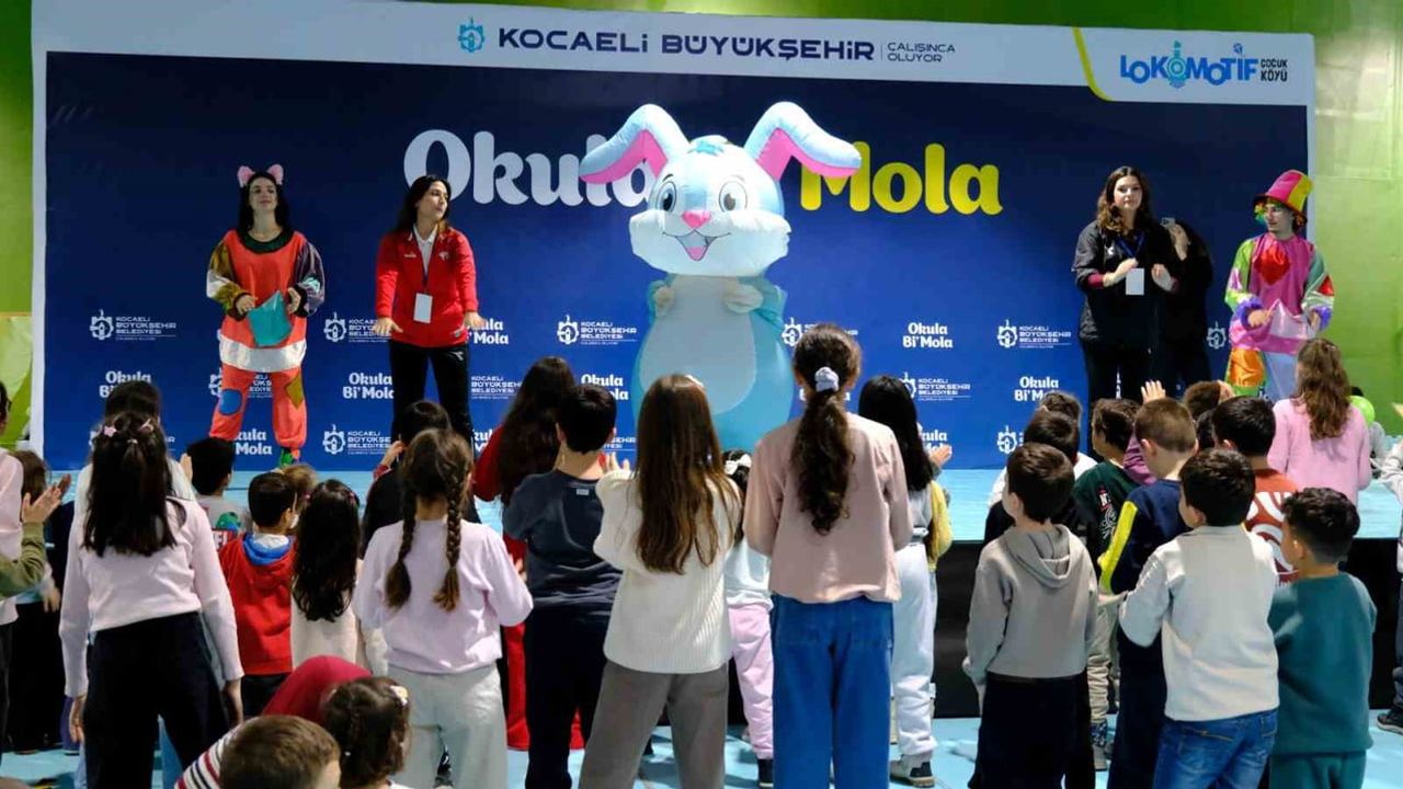 Kocaeli'de Yarıyıl Tatili: 'Okula Bi’ Mola' Çocuk Etkinlikleri