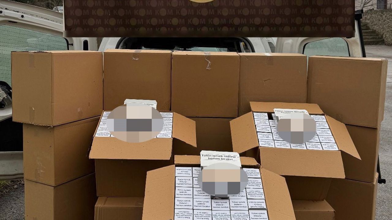 Kocaeli TEM Otoyolu'nda 300 Bin Makaron Ele Geçirildi — 1 Gözaltı