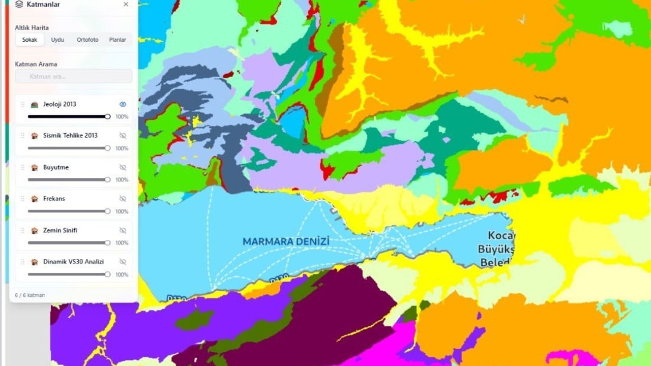 Kocaeli Zemin Veri Bankası yapay zeka ile haritalandırılacak