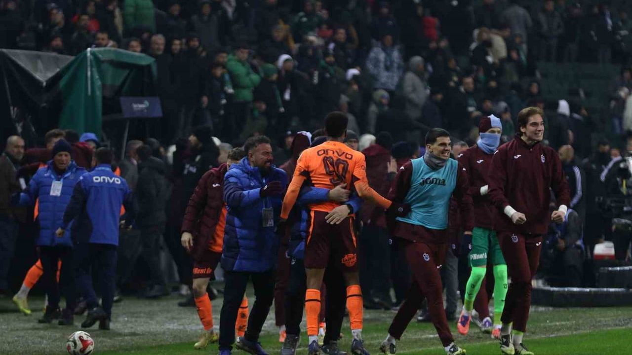 Kocaelispor 1-2 Trabzonspor — Trendyol Süper Lig 18. Hafta