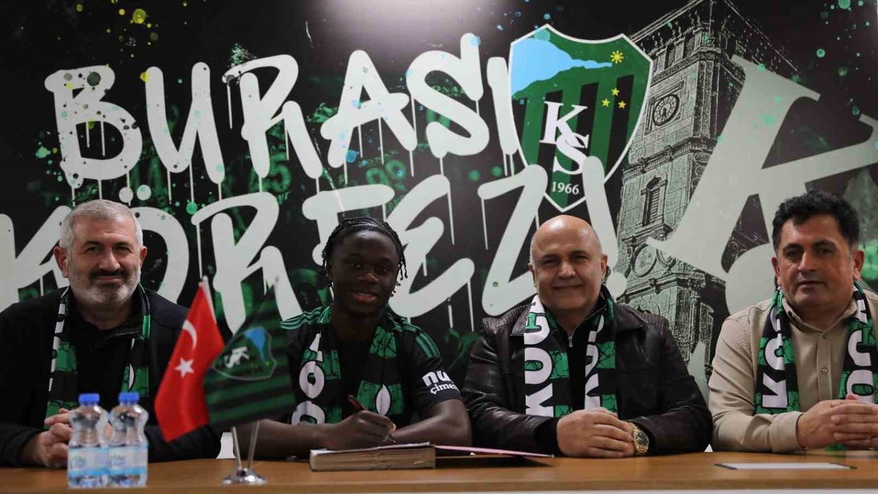 Kocaelispor, Manchester City’den Mahamadou Susoho’yu 2,5 Yıllığına Kadrosuna Katıdı
