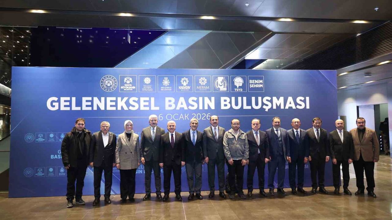 Konya'da Geleneksel 10 Ocak Basın Buluşması