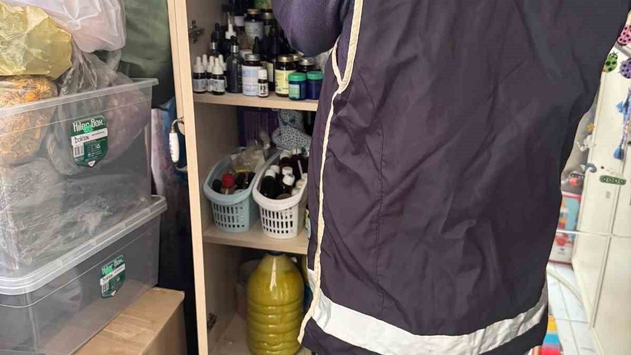 Konya'da Kaçak Klinik Operasyonu: Binlerce İlaç ve Tıbbi Malzeme Ele Geçirildi