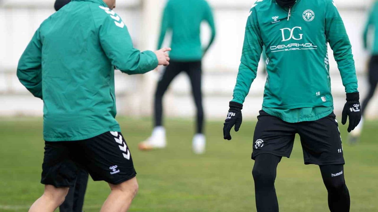 Konyaspor, Beşiktaş Maçı Öncesi Hazırlıklarını Tamamladı