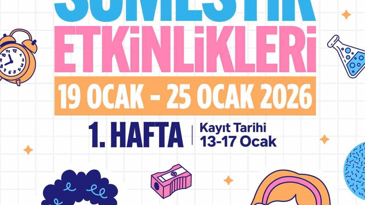 Küçükçekmece'de Sömestr Etkinlikleri: Atölye, Gezi ve Spor Programı