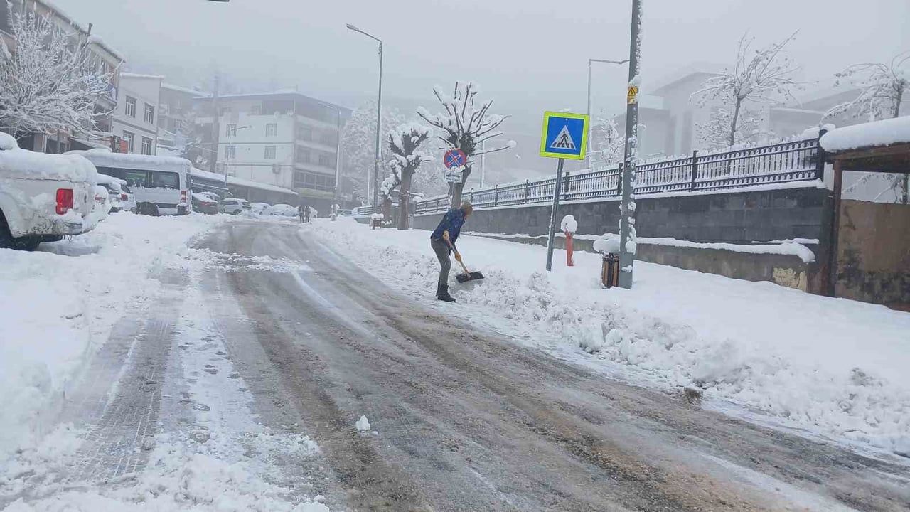 Kulp’ta Kar Esareti: Köy Yolları Kapandı, Trafik Kilitlendi