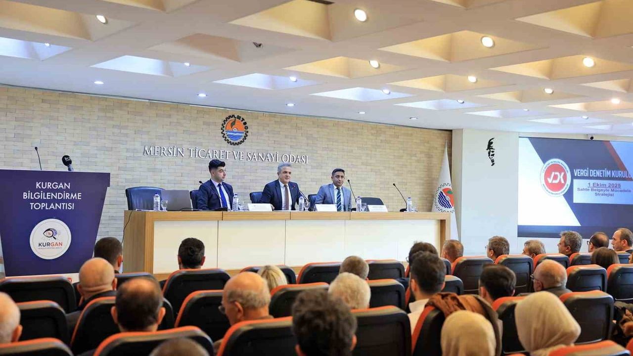KURGAN Mersin'de tanıtıldı: 'Türk girişimcisi vergi verme sorumluluğuna sahiptir'