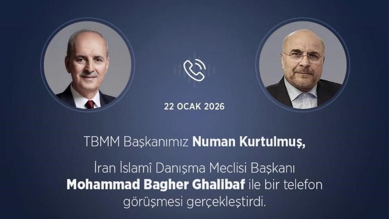 Kurtulmuş, Ghalibaf ile telefonda görüştü: İran'a başsağlığı ve PAB daveti