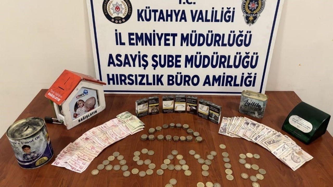 Kütahya'da 4 Ayrı Hırsızlık Şüphelisi İş Yeri Bodrumunda Yakalandı