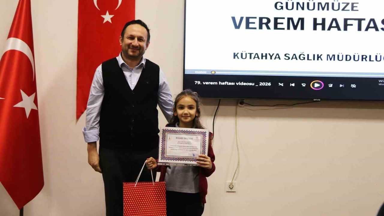 Kütahya'da 79. Verem Eğitimi ve Farkındalık Haftası Ödülleri Verildi