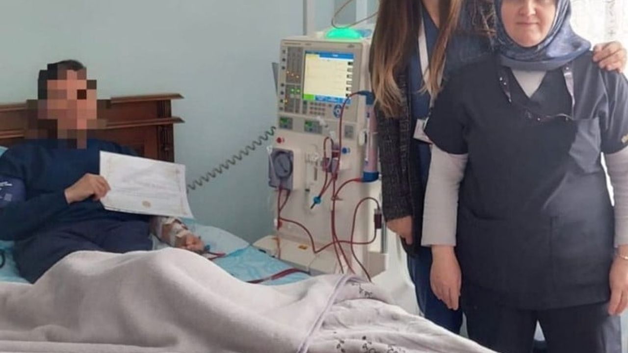 Kütahya'da İlk Evde Hemodiyaliz Uygulaması Başladı