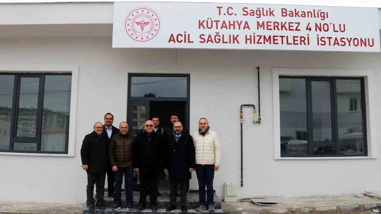 Kütahya OSB, 112 Acil Sağlık Merkezi ve İtfaiye Binasını Yerinde İnceledi