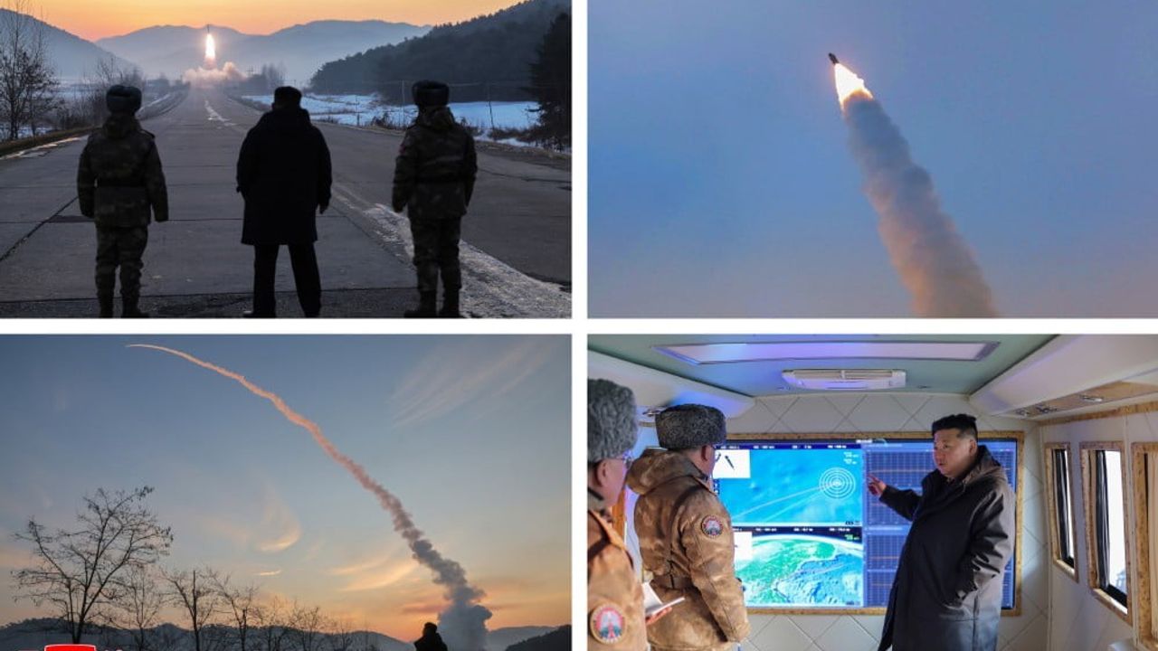 Kuzey Kore Hipersonik Füze Denemesi: Füzeler bin kilometre uçup Doğu Denizi'ndeki hedefleri vurdu