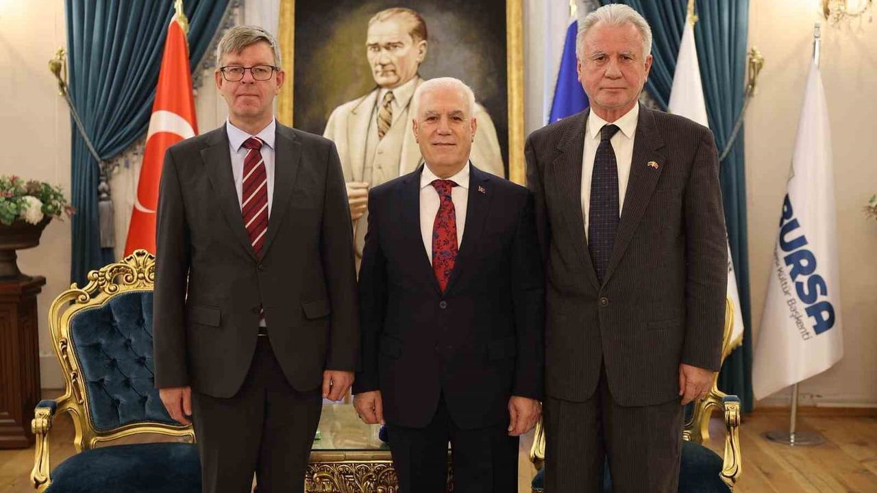 Litvanya'dan Bursa'ya İşbirliği Daveti: Bozbey ve Büyükelçi Janukonis Görüştü
