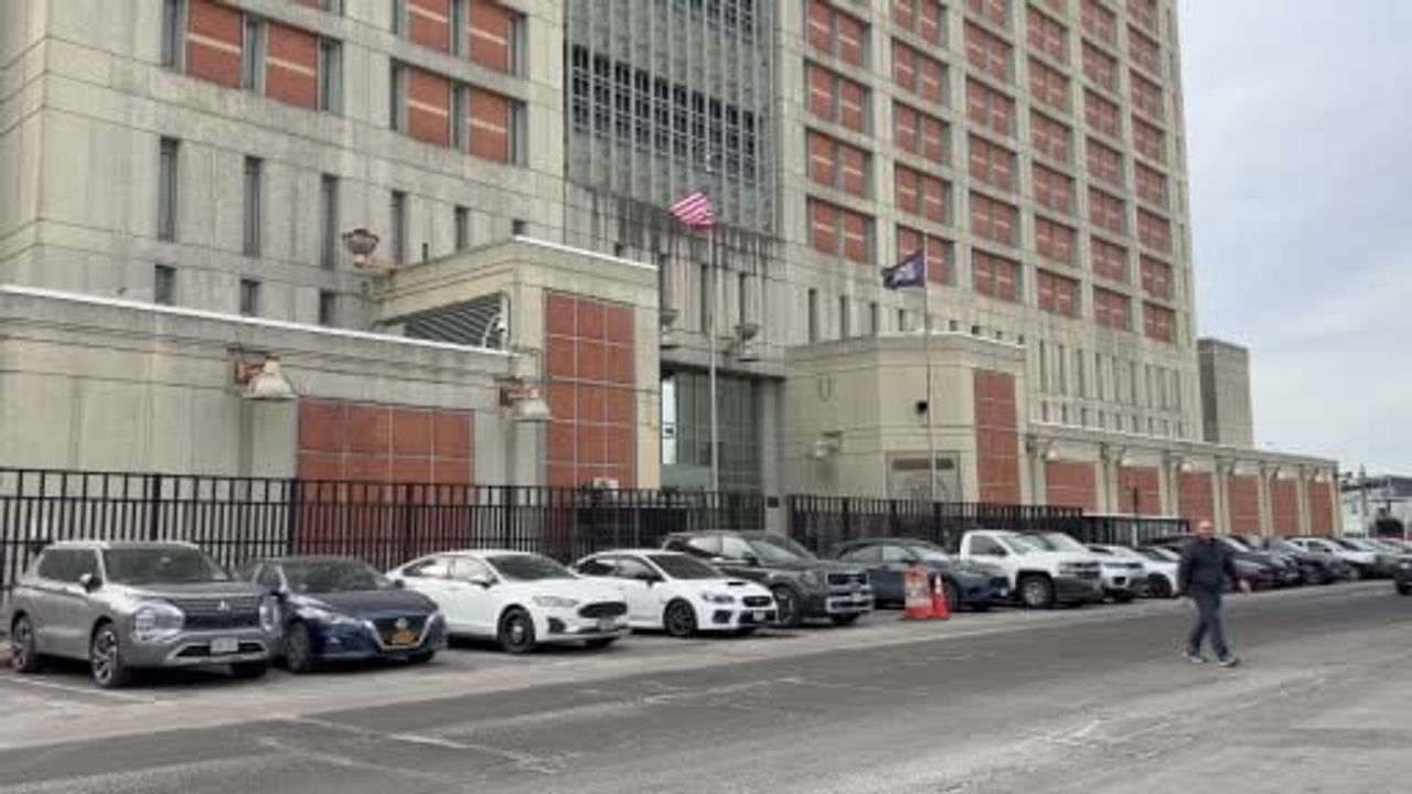 Maduro ve Cilia Flores için New York'taki MDC görüntülendi