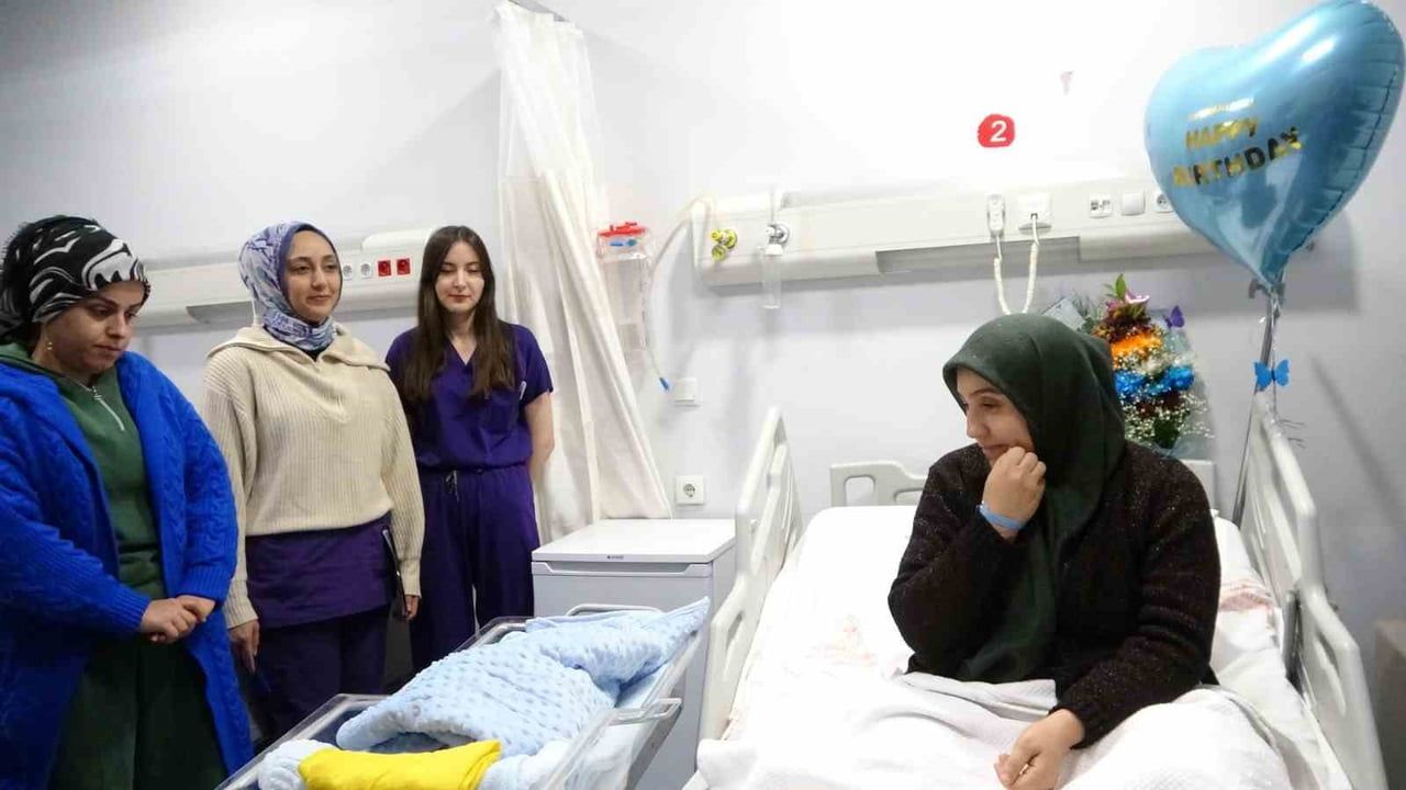 Malatya'da 2026'nın İlk Bebeği Muhammet Ali Doğdu