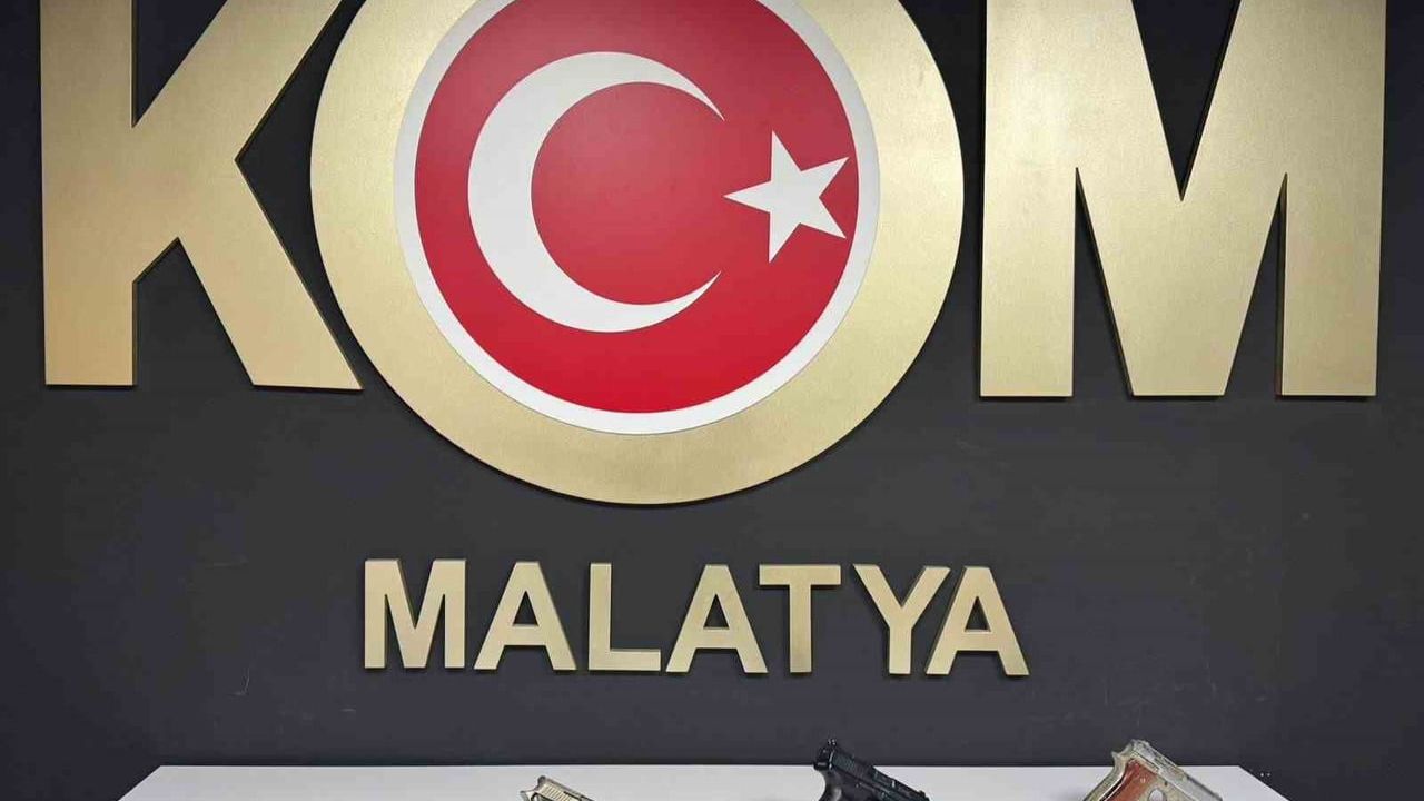 Malatya'da Ruhsatsız Silah Operasyonu: 3 Gözaltı, 3 Tabanca Ele Geçirildi