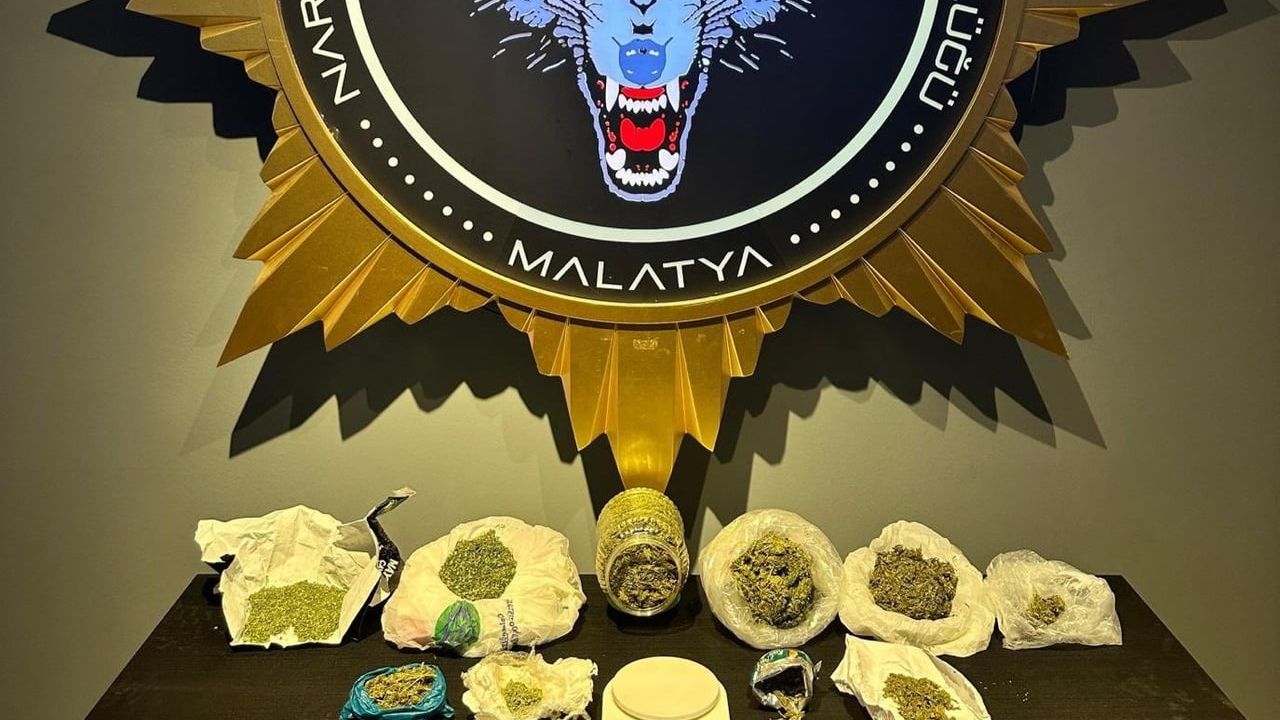 Malatya'da 'Torbacı' Operasyonu: 800 Gram Esrar, 1 Tutuklama