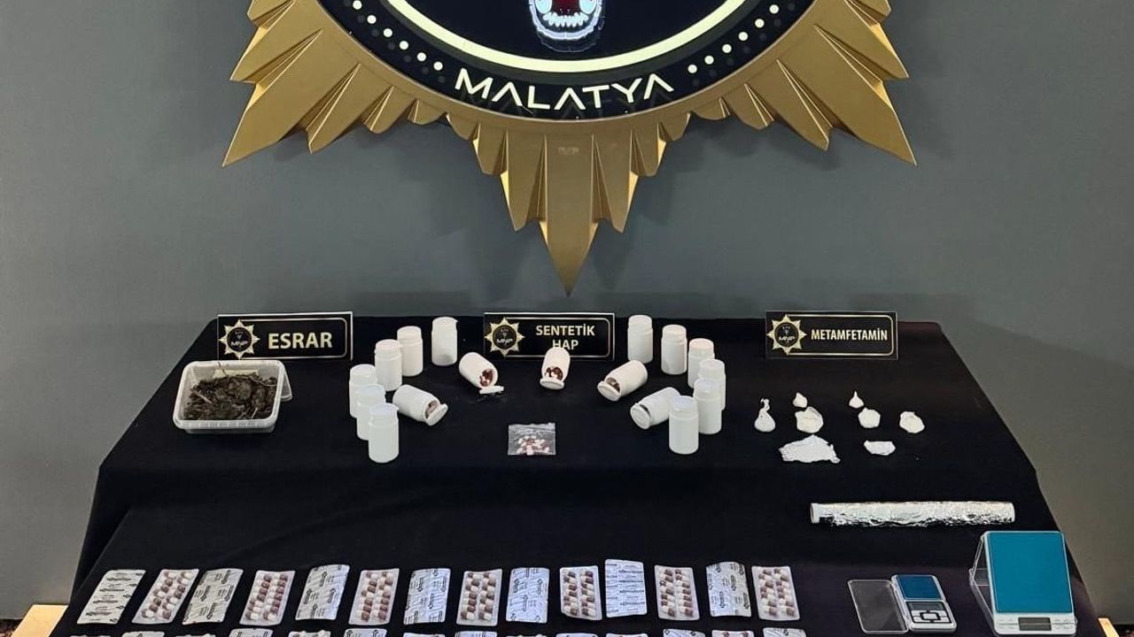Malatya'da Uyuşturucu Operasyonu: 14 Gözaltı