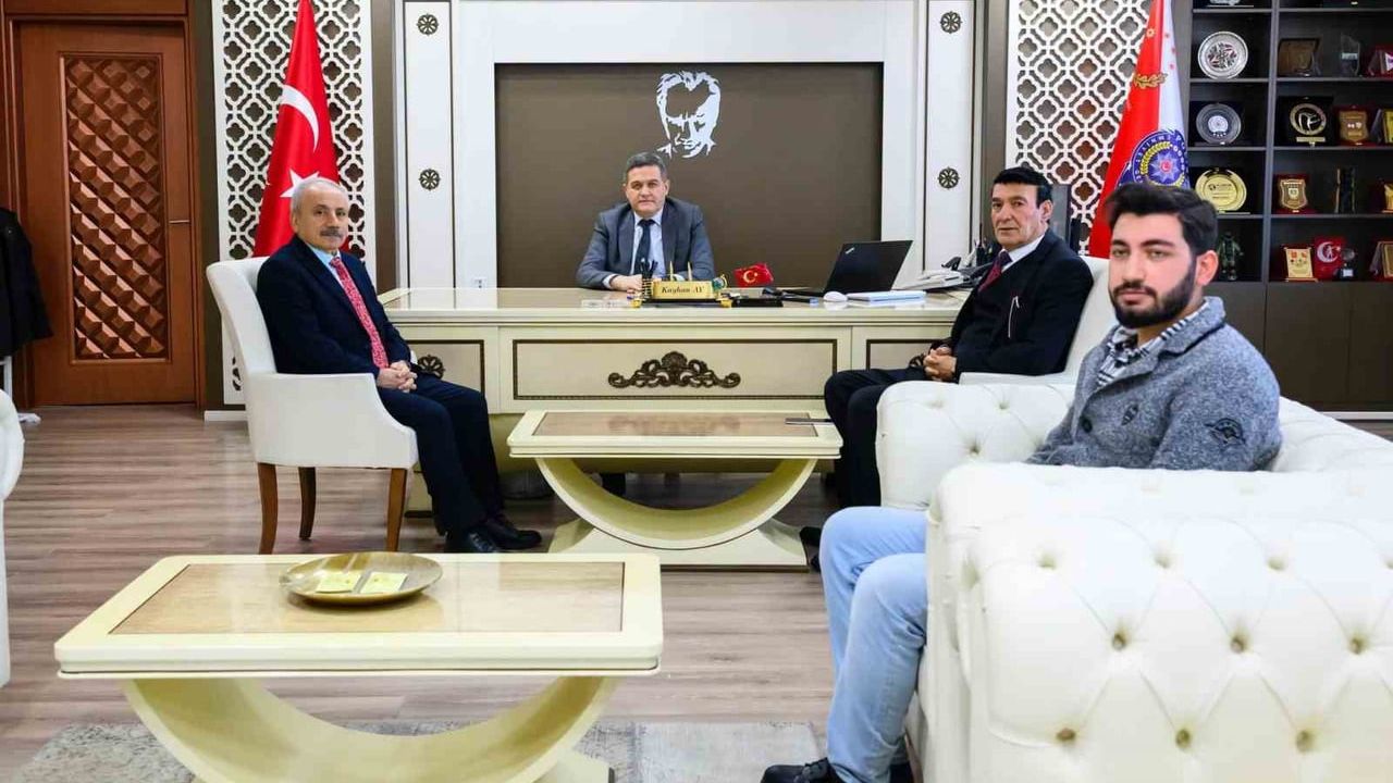 Malatya Gazeteciler Cemiyeti'nden Emniyet Müdürü Kayhan Ay’a Hayırlı Olsun Ziyareti