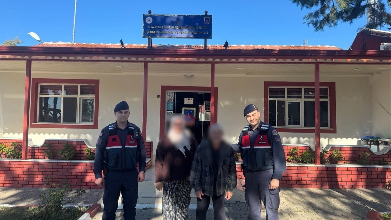 Manavgat'ta kayıp alzaymır hastası jandarma devriyesinde bulundu