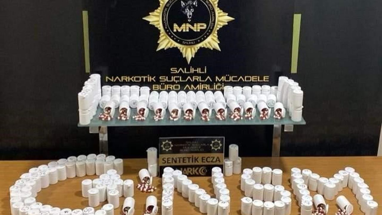 Manisa (Salihli) Operasyonunda 11 Bin Uyuşturucu Hap Ele Geçirildi