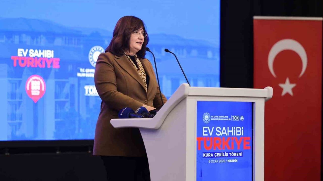 Mardin'de 5 bin 357 Konut İçin Kura Çekimi Yapıldı