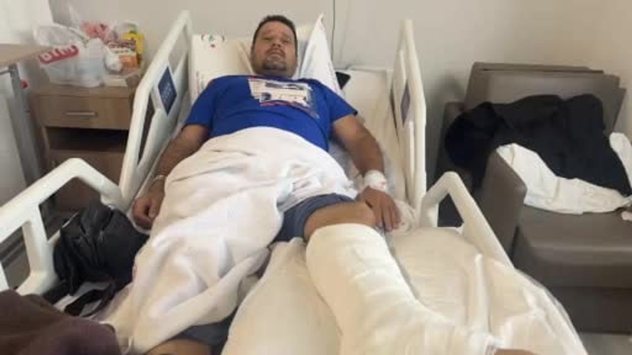 Marmaris’te ‘Kedi Canlı’ Mehmet Övet Yine Kaza Geçirdi