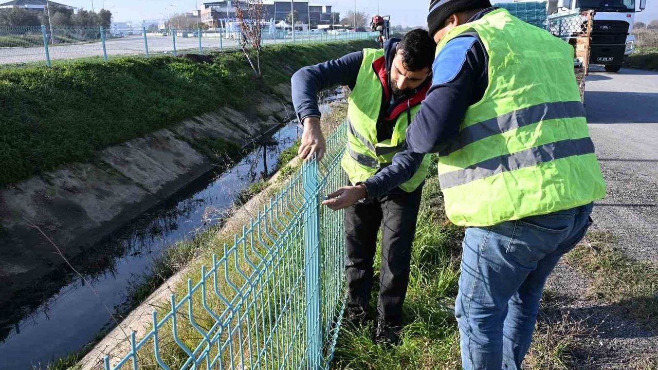 MASKİ'den Manisa'da 12 kilometrelik dere güvenlik hamlesi