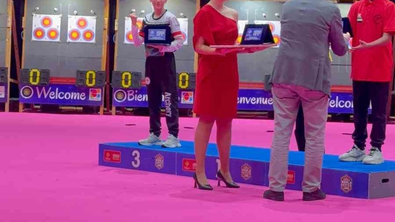 Mehmet Akif Şahin, Okçuluk Dünya Kupası U13'te Dünya Üçüncüsü
