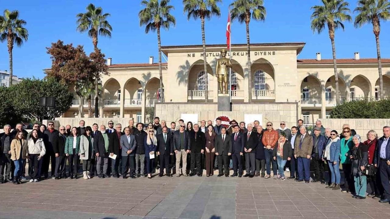 Mersin'de 10 Ocak Çalışan Gazeteciler Günü Etkinlikleri