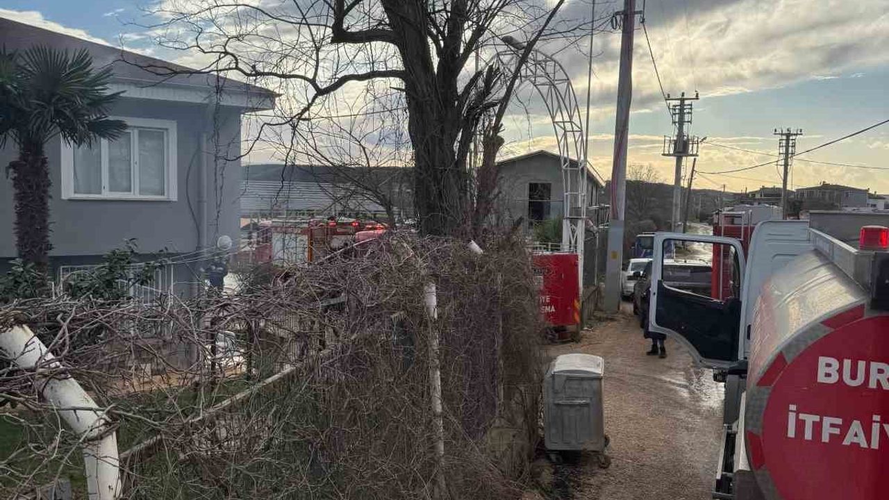 Mudanya'da Lodos ve Yangın Paniği: Haskö'de Yangın, Mürselköy'de Fırtına Hasarı