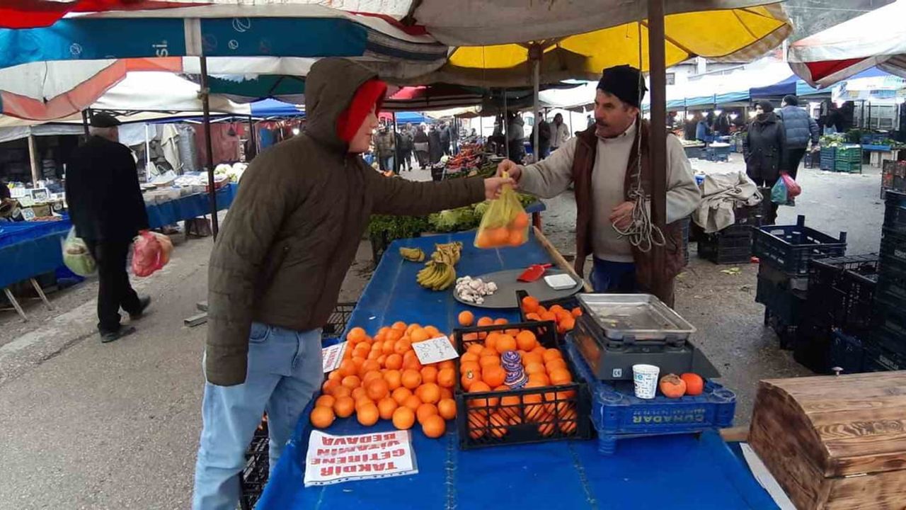 Mudurnu'da Takdir Getirene Vitamin Bedava