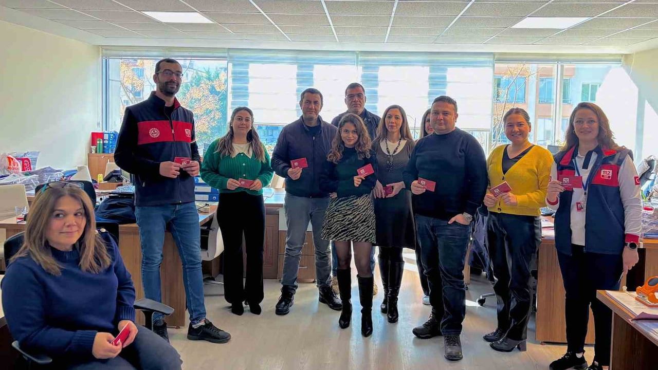Muğla 112'den Büyükşehir'de 'Tek Numara 112' F farkındalık çalışması