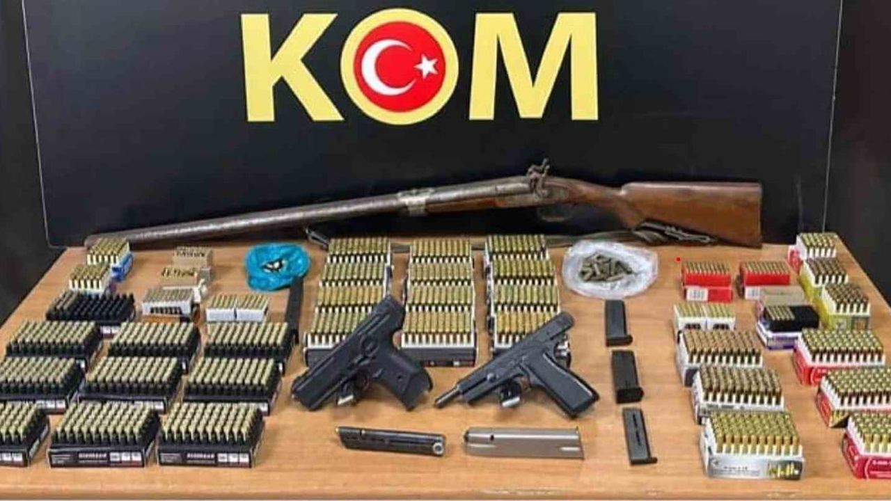 Muğla'da 2025'te 299 Ruhsatsız Tabanca Ele Geçirildi